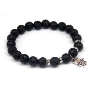Lava Stone Beads Bracelet​